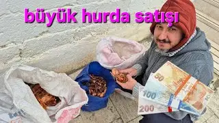 TOPLADIĞIM HURDALARI SATTIM | SONUÇ ŞAŞIRTTI #hurda #scrap #hurdatoplama #alüminyum #copper 