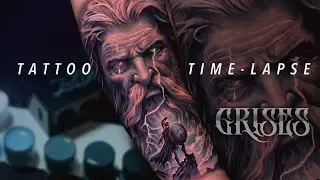 REALISTIC WARRIOR TATTOO Shading grey Techniques