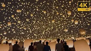 Floating Lanterns in the Night 🌙✨2 Hours of Magical Lanterns | Relaxing Violin, Guitar & Piano Music