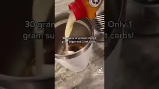 Make my keto iced espresso/protein coffee with me 😃