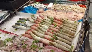 my mom and I went to buy fish in Birmingham Market England 🇬🇧 #