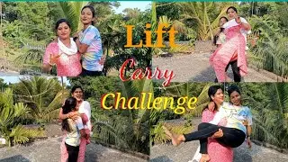 Lift Carry Challenge With Sister || lift in carry challenge sister #funnyvideo #viral #tranding
