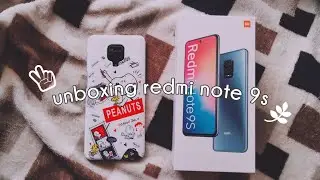 I GOT A NEW PHONE 👽 THE XIAOMI REDMI NOTE 9S