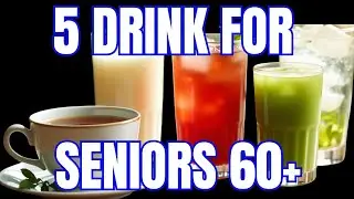 Healthy Aging After 60: 5 Drinks That Support Heart, Brain & Bones| #seniorhealthsecrets