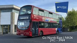 [𝙃𝙞𝙡𝙡 𝘾𝙡𝙞𝙢𝙗𝙨] Go North-East | NK06 JXC - 3964 | Volvo B7TL Wright Eclipse Gemini (€3 - ZF)