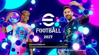 Fix eFOOTBALL 2027 Download completed stuck problem 2026 | cara mengatasi efootball stuck loading