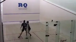 Bermuda R&Q Legends of Squash 2016 Jonathon Power vs David Palmer G2
