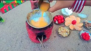 Mini orange jelly। Jelly recipe। Miniatur food cooking। miniguriya cooking