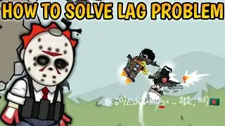 how to solve lag problem in mini militia