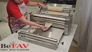 BeFav Doughsheeters with additional rollers (shafts)