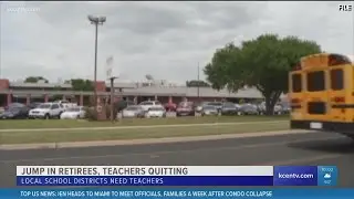 Central Texas school districts in desperate need for new teachers