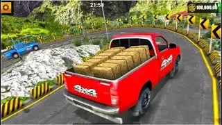 Offroad Pickup Truck Cargo Duty || Android Gameplay #1 Red Pickup
