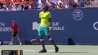 Recap on the most Dramatic Tennis Match of the Year ! Monfils vs Nishikori 2017