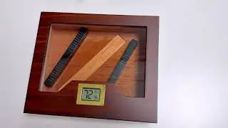Unboxing My New Cigar Humidor + Full Seasoning Guide