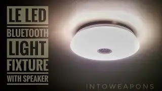 LED Music Ceiling Light Installation & Review