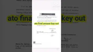 ossc ato final answer key#ossc#govt job#osssc