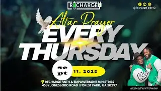 RECHARGE 6am Altar Prayer || 9-11-25