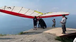 Vol tandem en deltaplane avec Daniel Ouellet