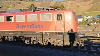 BAYERNBAHN 139 309 mit dem Henkelzug in Leutesdorf