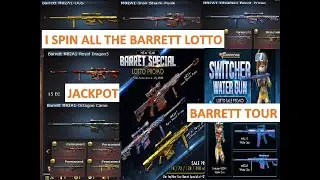 I SPIN ALL THE AVAILABLE BARRETT LOTTO IN CROSSFIRE PH