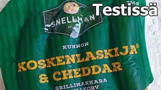 Makkaratesti #389 - Snellman Kunnon Koskenlaskija & Cheddar Grillimakkara