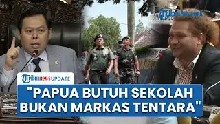 Anggota DPD Interupsi Rapat Paripurna: Orang Papua Butuh Sekolah-Rumah Sakit, Bukan Markas Tentara