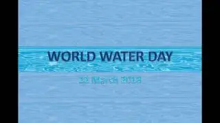 World Water Day 2018