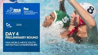RE-LIVE | Water Polo - Day 4 - 4th FINA World Men's Youth Water Polo Championships 2018