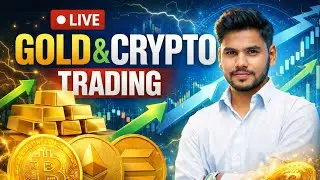 Crypto Price Action Live | Dubai Trader | Low Risk Setup #gold  #live #btc 