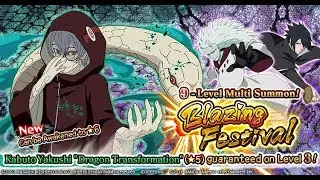 [Naruto Blazing] 1600 PEARLS Blazing Festival Summons #2 | Kabuto | Naruto Ultimate Ninja Blazing