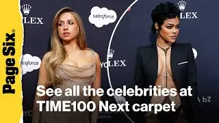 2025 TIME100 Next red carpet: Tate McRae, Jonathan Bailey, Teyana Taylor, more