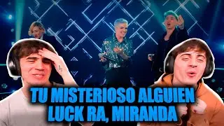 ESTA VERSIÓN LA ROMPE!!🔥 [REACCION] TU MISTERIOSO ALGUIEN (CUARTETO) Luck Ra ft. Miranda!