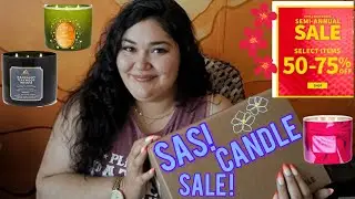 Bath & Body Works Haul! ✨️🩵💙 SAS Candle sale. Summer ☀️ 2025 『Online Order』