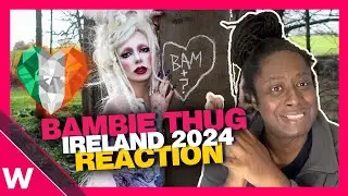 🇮🇪 Bambie Thug - Doomsday Blue music video REACTION | Ireland Eurovision 2024