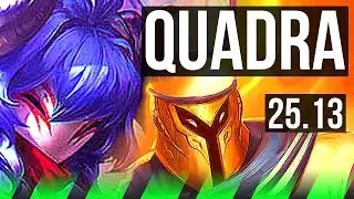 KINDRED vs PANTHEON (JGL) | Quadra, 900+ games, Dominating | NA Master | 25.13