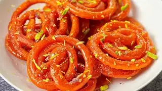 একদম দোকানের মতন জিলিপি রেসিপি🤤। Homemade jalebi recipe।#food #viral #video #youtube #viralvideo