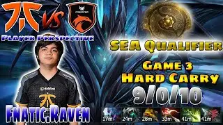 Fnatic.Raven (TerrorBlade) / Fnatic vs TNC Predator (Game 3)/ SEA Qualifier TI 10