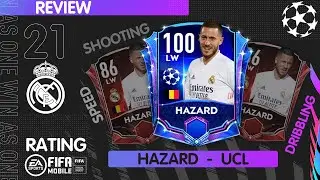 Eden Hazard  UCL Обзор Игрока FIFA 21 mobile
