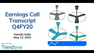 Havells India Earnings Call for Q4FY20 and Full Year