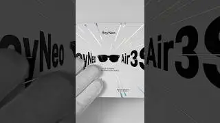 RayNeo Air 3s AR glasses unboxing! #asmr