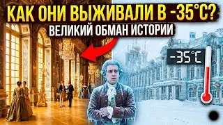 Дворцы без отопления: как выживали в -30? Почему история противоречит физике?