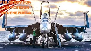 U.S  Air Force: F16 ready for MISSION in VENEZUELA