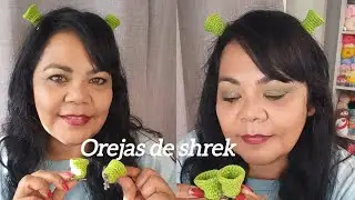 Orejas de shrek a crochet #crochet #tutorial #tejidos