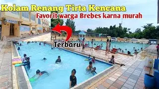 Kolam renang favorit warga brebes || kolam renang Tirta kencana Brebes || ramai dan ramah di kantong