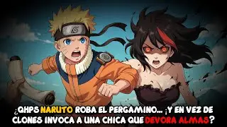 ¿QHPS Naruto ROBA el Pergamino... ¡y en vez de clones invoca a una CHICA que DEVORA ALMAS?