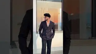 DOUBLE BREASTED SUIT FOR MEN || MAFIA SUIT | WEDDING OUTFIT FOR MEN || #fypシ #shorts #music