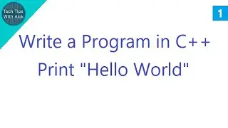C++ Program to Print 