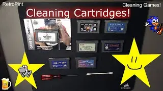 Analogue Pocket - Game Cleaning and Testing - Game Boy Advance