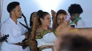 ERITREAN MUSIC BY ROBEL AT THE BAPTISM OF AMIN & TSIONS SON 