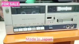 Technics RS-5 Soft Touch Cassette Deck with Auto Tape Selector(Price 11,500/-) Contact 735 897 897 9